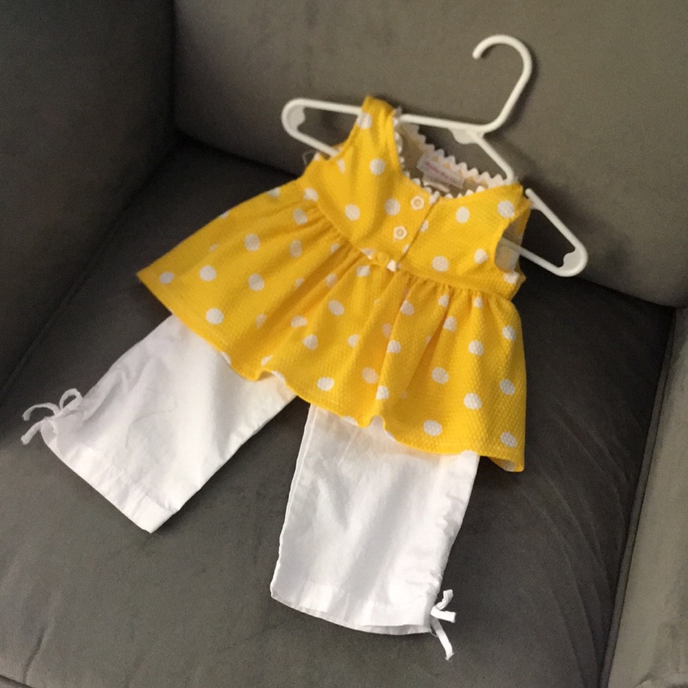 6/9M 2 pc Summer Pant Set